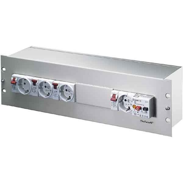 Schroff - Power distribution unit (PDU) 19" Verteilerbox 60118434 3HE, 230V