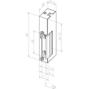 Assa Abloy effeff - Elektrischer Türöffner Elektro-Türöffner ohne 19----------D11 Schließblech