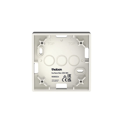 Theben - Aufputzgehäuse für Unterputzgerät Aufputzgehäuse weiß Surface Box iON WH iON,KNX, LUXORliving