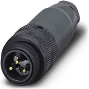 Phoenix Contact - Rundsteckverbinder, feldkonfektionierbar (Industriesteckverbinder) Sensor-/Aktor-Stecker SACC-MINMS-3CON-PG 9