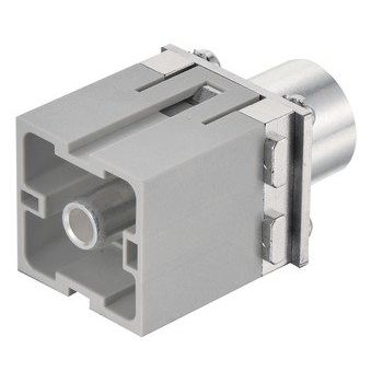 Harting - Kontakteinsatz für Rechtecksteckverbinder Doppelmodul Han 300A PE 09140012681 Axialschraubanschl