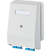 Metz Connect - Kommunikationsanschlussdose LWL Anschlußdose 1501125202-E OPDAT 4 AP SC-D RW