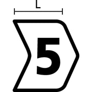 HellermannTyton - Kabelmarkierungssystem Kennzeichnungstülle HG1-3-0-PVC-YE-M4 (0) ge, auf Rolle − 1000 Stück