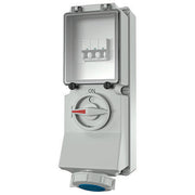 Mennekes - CEE-Steckdose abschaltbar, abgesichert (IEC 60309) Wanddose DUO 7238 16A,3p,6h,230V,IP67