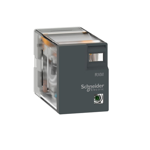 Schneider Electric - Schaltrelais Miniaturrelais 3A 4W 230V RXM4LB1P7 Easy Harmony o. LED − 10 Stück