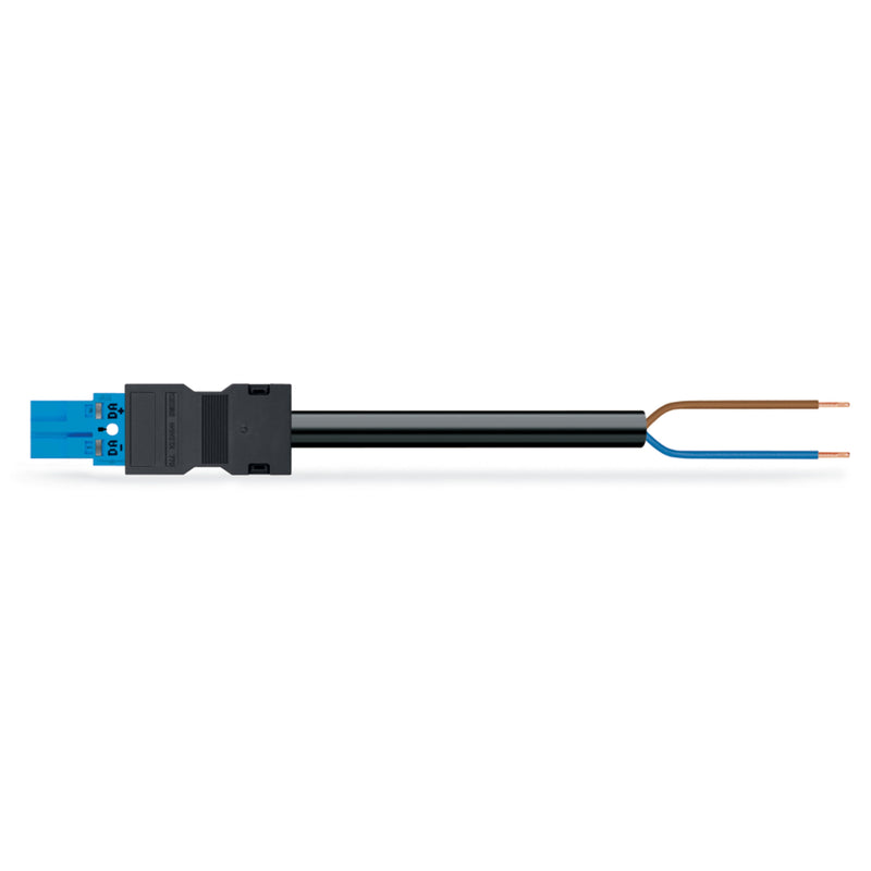 WAGO - Konfektionierte Leitung für steckbare Gebäudeinstallation konfekt. Anschlussleitung 771-8982/216-401 Eca,Stecker