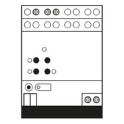 Jung - Bussystem-Dimmaktor KNX Universal-Dimmaktor 3901 REGHE /Drehzahlst. 1fach − 1 Stück