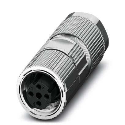 Phoenix Contact - Rundsteckverbinder, feldkonfektionierbar (Industriesteckverbinder) Steckverbinder SACC-M12FSD-#1422848