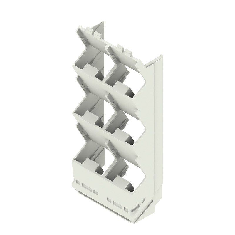 Weidmüller - Elektronik-Leergehäuse Seitenelement IP20 CH20M45 S#1444330000 verbaut Kunststoff − 6 Stück