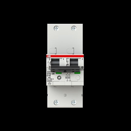 ABB Stotz S&J - Selektiver Hauptleitungsschutzschalter Haupleitungsschutzschalter S752DR-E63 63A E 25kA 2P