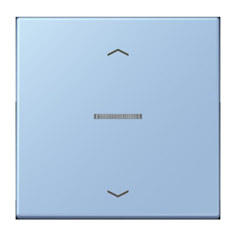 Jung - Abdeckung/Bedienelement für Installationsschalterprogramme Wippe mit Lichtleiter LC 101 KO5P 207 outremer moyen