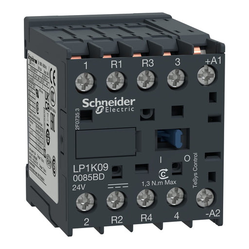 Schneider Electric - Leistungsschütz zum Schalten von Wechselstrom Leistungsschütz LP1K090085BD 2S, 2Ö