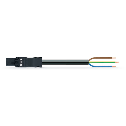 WAGO - Konfektionierte Leitung für steckbare Gebäudeinstallation konfekt. Anschlussleitung 891-8993/215-301 Eca,Stecker