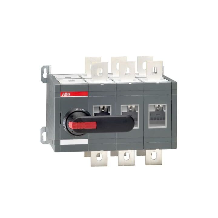 ABB Stotz S&J - Lasttrennschalter Lastumschalter OT630E03CP 0A m. Griff u. Welle
