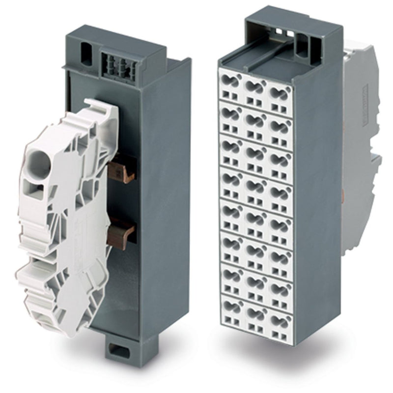 WAGO GmbH & Co. KG - Feldbus, Dez. Peripherie - Kommunikations-Modul PotentialblockAufdruck1-24 726-661 dunkelgrau