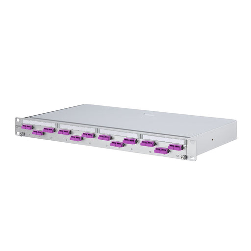 Metz Connect - Patchpanel LWL PA Patchfeld 150220BB12-E VIK 12xSC-Duplex OM4