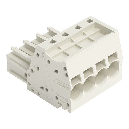 WAGO - Ein- und mehrpolige Klemmenleiste 1-Leiter-Federleiste 831-3104 CAGECLAMP,10mm²,lgr − 24 Stück
