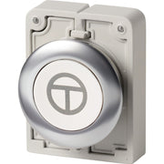 Eaton - Frontelement für Drucktaster Drucktaste RMQ-Titan M30I-FD-W-X11 flach tastend weiß