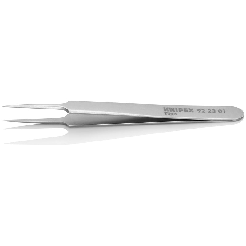 Knipex - Pinzette Titanpinzette 92 23 01 Glatt 110 mm − 1 Stück