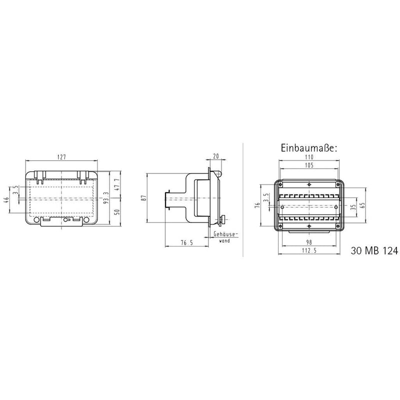 Bals Elektrotech - Zubehör/Ersatzteile für CEE-Steckvorrichtungen (IEC 60309) BetätigungsklappeIP44 580141