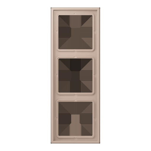 Jung - Abdeckrahmen Rahmen 3-fach LC 983 240 ombre brulee claire