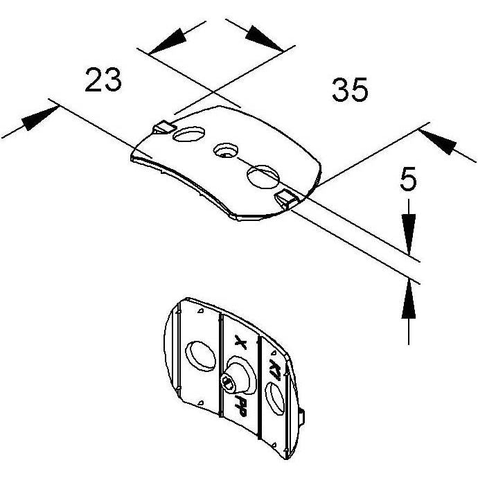 HKL - Nagelscheibe 790 − 100 Stück