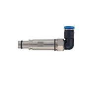 Harting - Kontakt für Industriesteckverbinder Pneumatik-Kontakt Stift 09140007354 Messing − 10 Stück