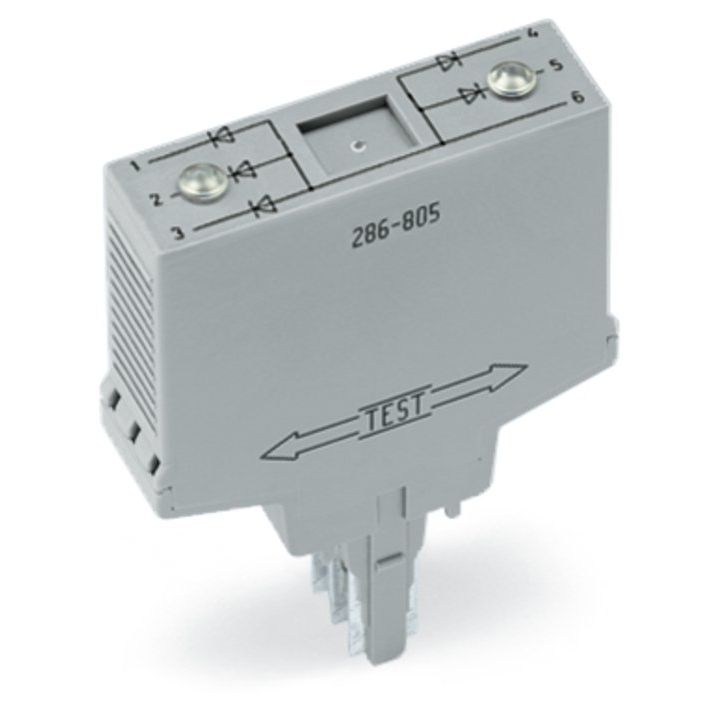 WAGO - Zubehör/Ersatzteile für Befehlsgeräte Bauteilmodul mit Diode 286-807