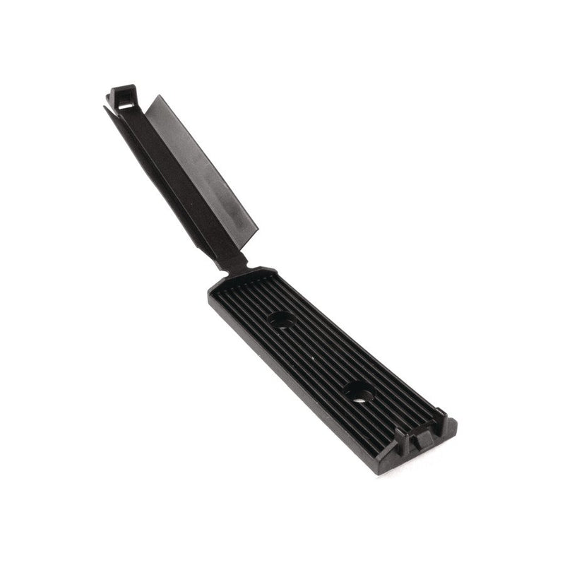 HellermannTyton - Befestigungssockel und -element für Kabelbinder Flachbandkabelhalter FKH50A-HIR-BK-C1 L=56,5mm sw − 100 Stück