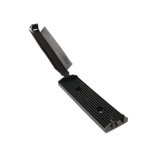 HellermannTyton - Befestigungssockel und -element für Kabelbinder Flachbandkabelhalter FKH50A-HIR-BK-C1 L=56,5mm sw − 100 Stück
