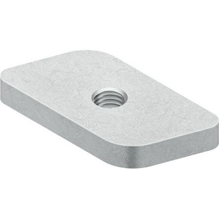Niedax - Gleitmutter Gleitmuttern GSM 406 V − 250 Stück