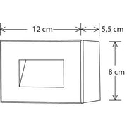 Gnosjö Konstsmide AL - Decken-/Wandleuchte LED Wandleuchte Chieri 7862-250