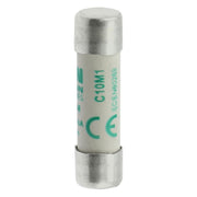 Eaton - Zylindrische Sicherung Sicherungseinsatz Nieders. C10M1 1A AC 500V 120kA − 10 Stück