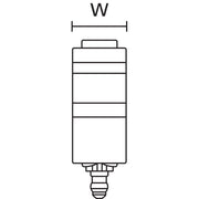 HellermannTyton - Befestigungsschelle für Kabel/Rohre Clip DTC18x28-S 156-01315(500) BK D1 − 500 Stück