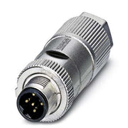 Phoenix Contact - Rundsteckverbinder, feldkonfektionierbar (Industriesteckverbinder) Bussystem-Steckverbinder SACC-MSB-2Q #1413931 Stecker gerade 2p.