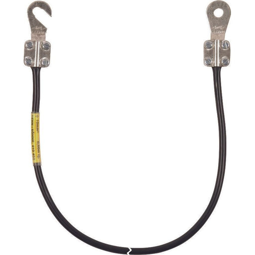 DEHN - Zubehör/Ersatzteile für Erdung und Blitzschutz Erdungsleitung EL10L055M1KSO8101KSG 10mm2/L 0,5m schw