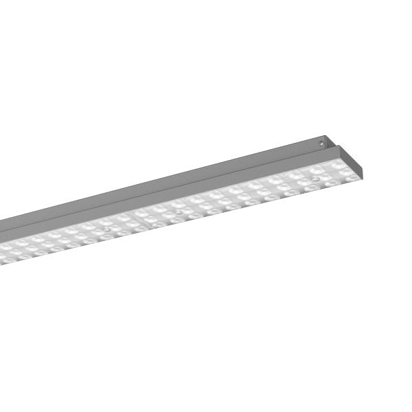 LTS Licht&Leuchten - Decken-/Wandleuchte LED-Anbauleuchte LUZ06-A 13.013.40 si 4000K 60°silber  − 1 Stück