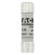 Eaton - Zylindrische Sicherung Sicherungseinsatz Nieders. C10G8 8A AC 500V 120kA − 10 Stück