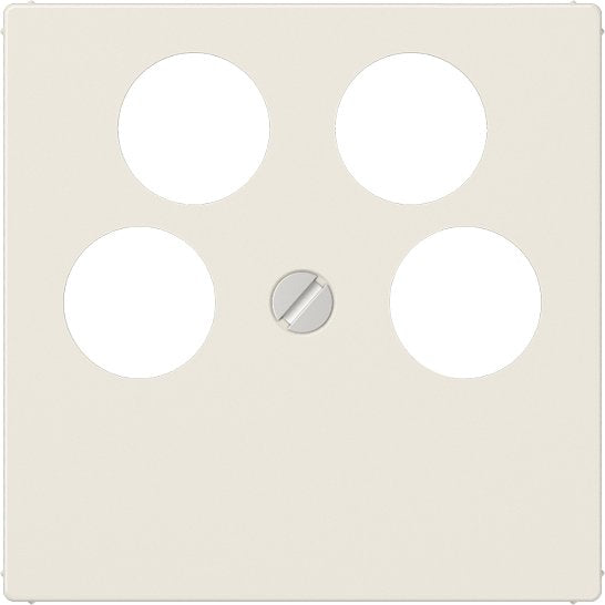 Jung - Einsatz/Abdeckung für Kommunikationstechnik Abdeckung ws A 561-4 SAT2 für 4L-SAT-TV-Dose
