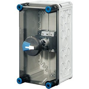 Hensel - Lasttrennschalter Mi-Lastschaltergehäuse Mi 7103 63A, 3polig+PE+N