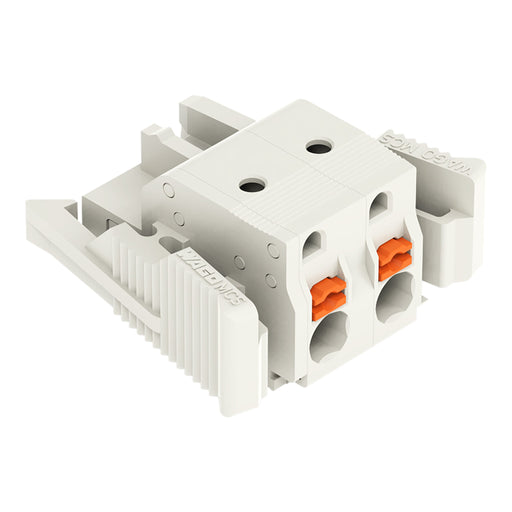 WAGO - Kabelsteckverbinder für Leiterplattensteckverbinder 1-Leiter-Federleiste 2721-202/037-000 Push-inCAGECLAMP,lgr − 50 Stück