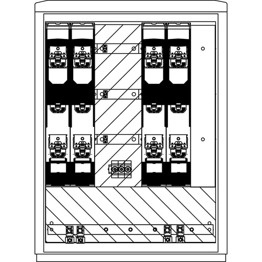 Elsta Mosdorfer - Zähler-Komplettschrank Wandlerschrank Freiluft WS814.N1.C2232 WS A850-1 N1