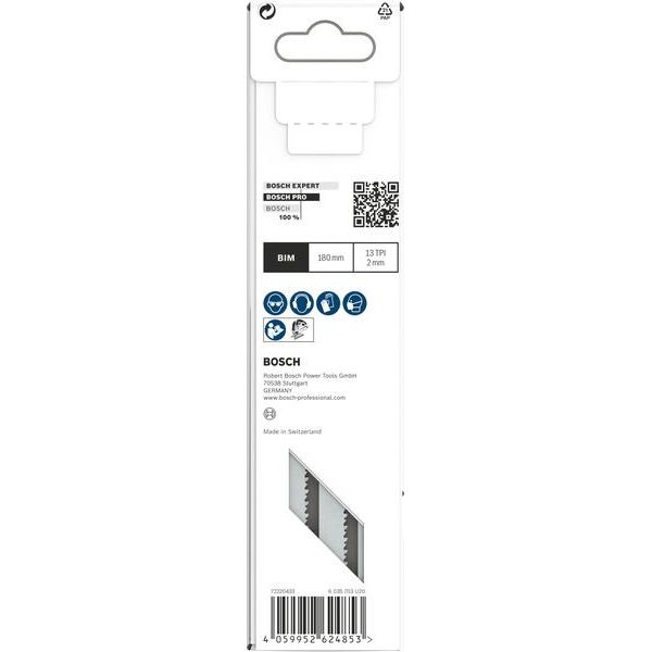 Bosch - Stichsägeblatt PRO Metal Sandwich T718BF 2608655114VE(5) Stichsägeblatt 180 − 10 Packung