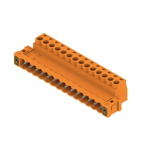 Weidmüller - Kabelsteckverbinder für Leiterplattensteckverbinder Verbinder 5.08mm SLS 5.08/#1846480000  − 18 Stück