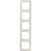 Jung - Abdeckrahmen Rahmen 5-fach ws AS 585 waage/senkrecht