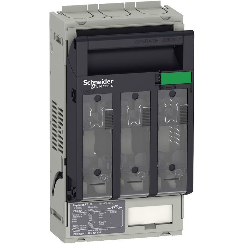 Schneider Electric - Sicherungslasttrennschalter Anschlussfahnen LV480801 ISFT160 3P