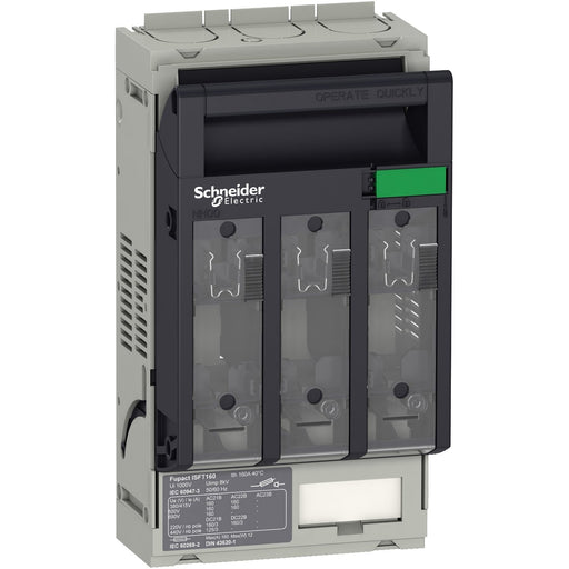 Schneider Electric - Sicherungslasttrennschalter Anschlussfahnen LV480801 ISFT160 3P − 1 Stück by Schneider Electric
