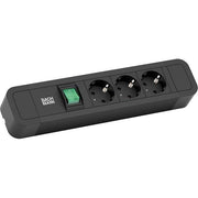 Bachmann - Mehrfachsteckdose Steckdosenleiste Primo 2 350.006 3xCEE7/3 2.0m CEE7/7