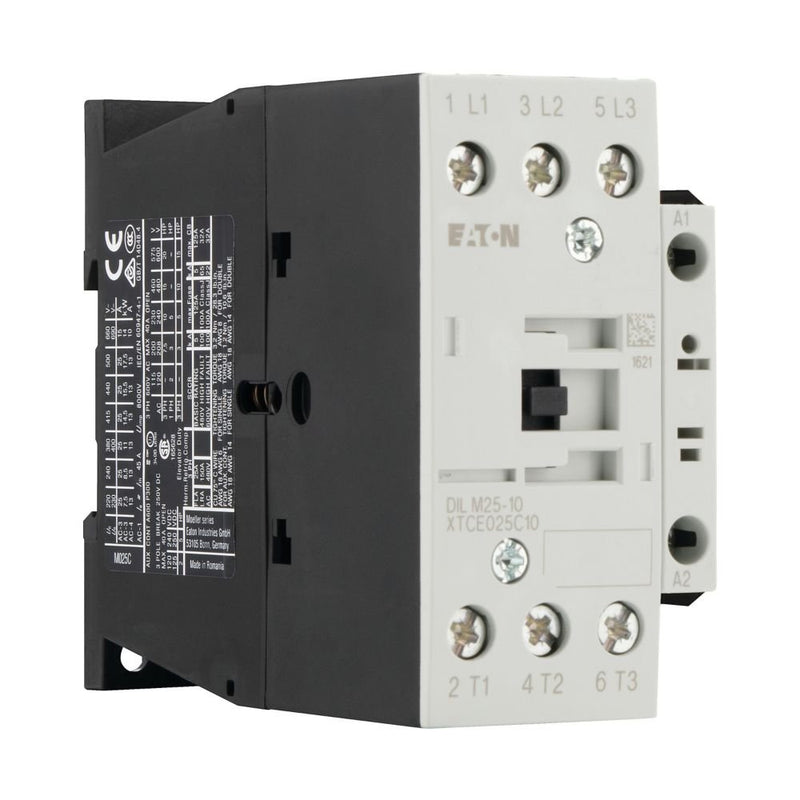 Eaton - Leistungsschütz zum Schalten von Wechselstrom Leistungsschütz DILM25-10(RDC240) 1S 11kW/400V,DC