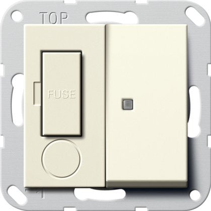 Gira - Steckdose Fused outlet 13A Kontroll. 278701 abschaltbar cws